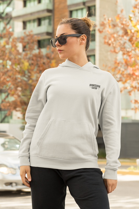 Rink-Side CEO Heavyweight Hoodie- Bold Design