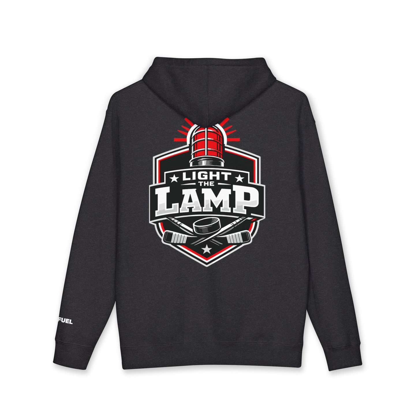 Light the Lamp Heavyweight Hoodie- Bold Design