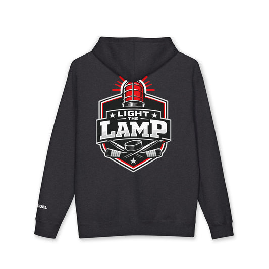 Light the Lamp Heavyweight Hoodie- Bold Design