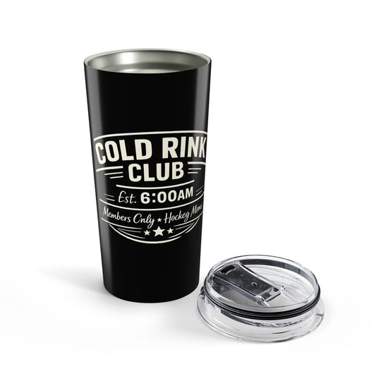 Cold Rink Club 20oz Tumbler – Hockey Mom Coffee Travel Mug