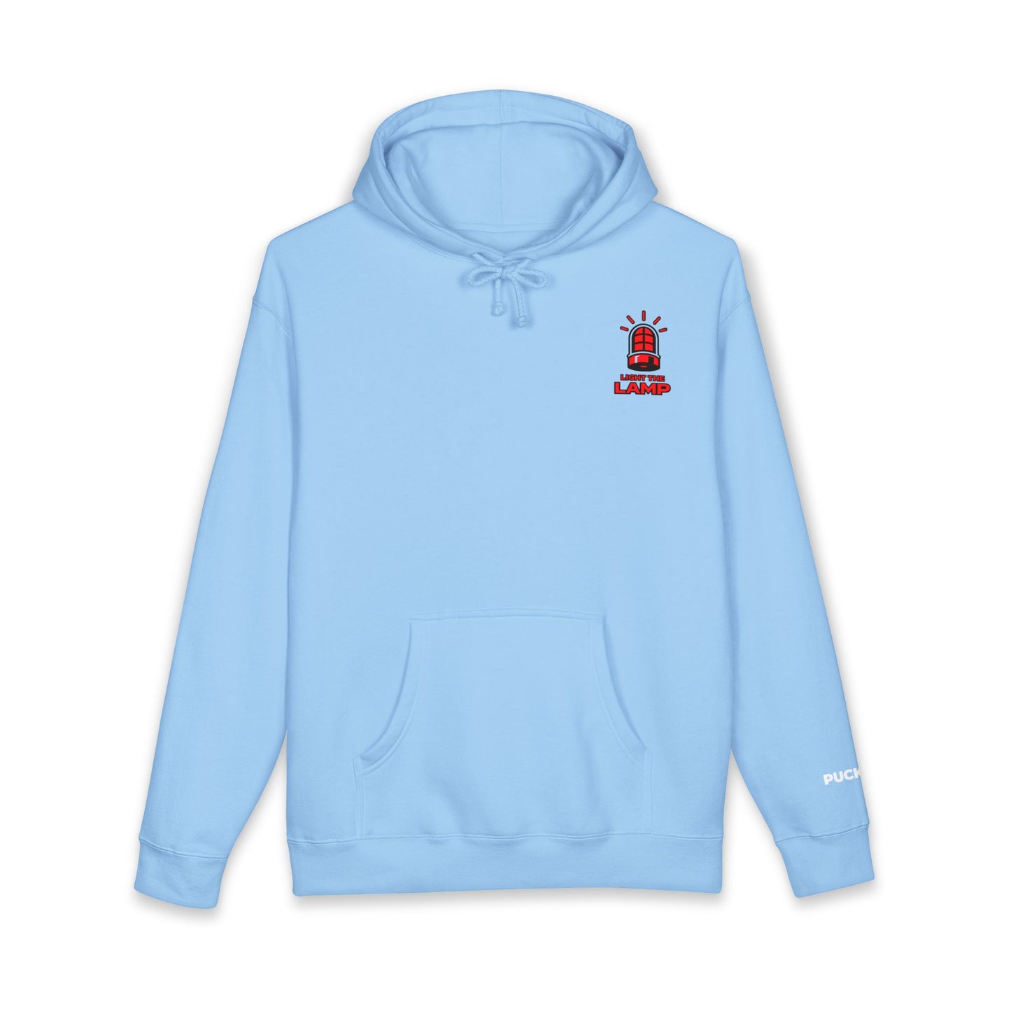 Light the Lamp Heavyweight Hoodie- Bold Design