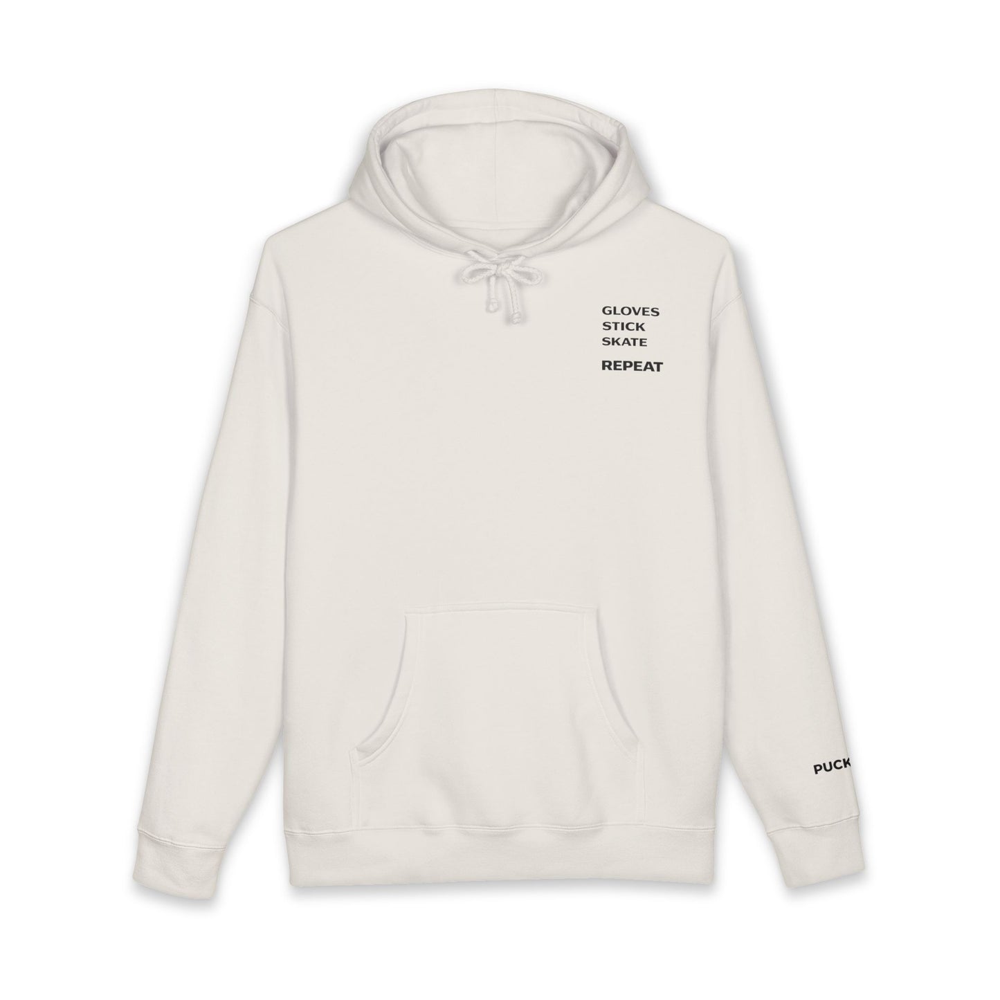 Glove Stick Skates Repeat Heavyweight Hoodie- Bold Design