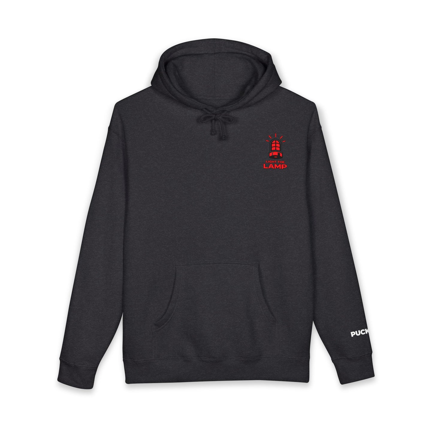 Light the Lamp Heavyweight Hoodie- Subtle Design