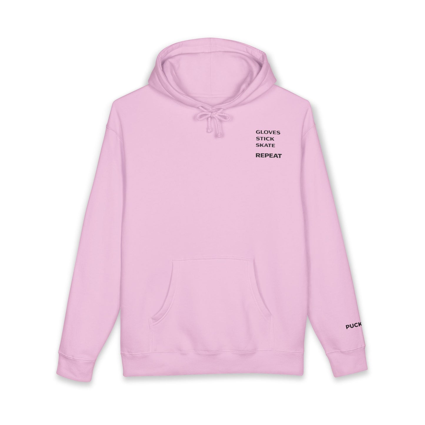 Glove Stick Skates Repeat Heavyweight Hoodie- Bold Design