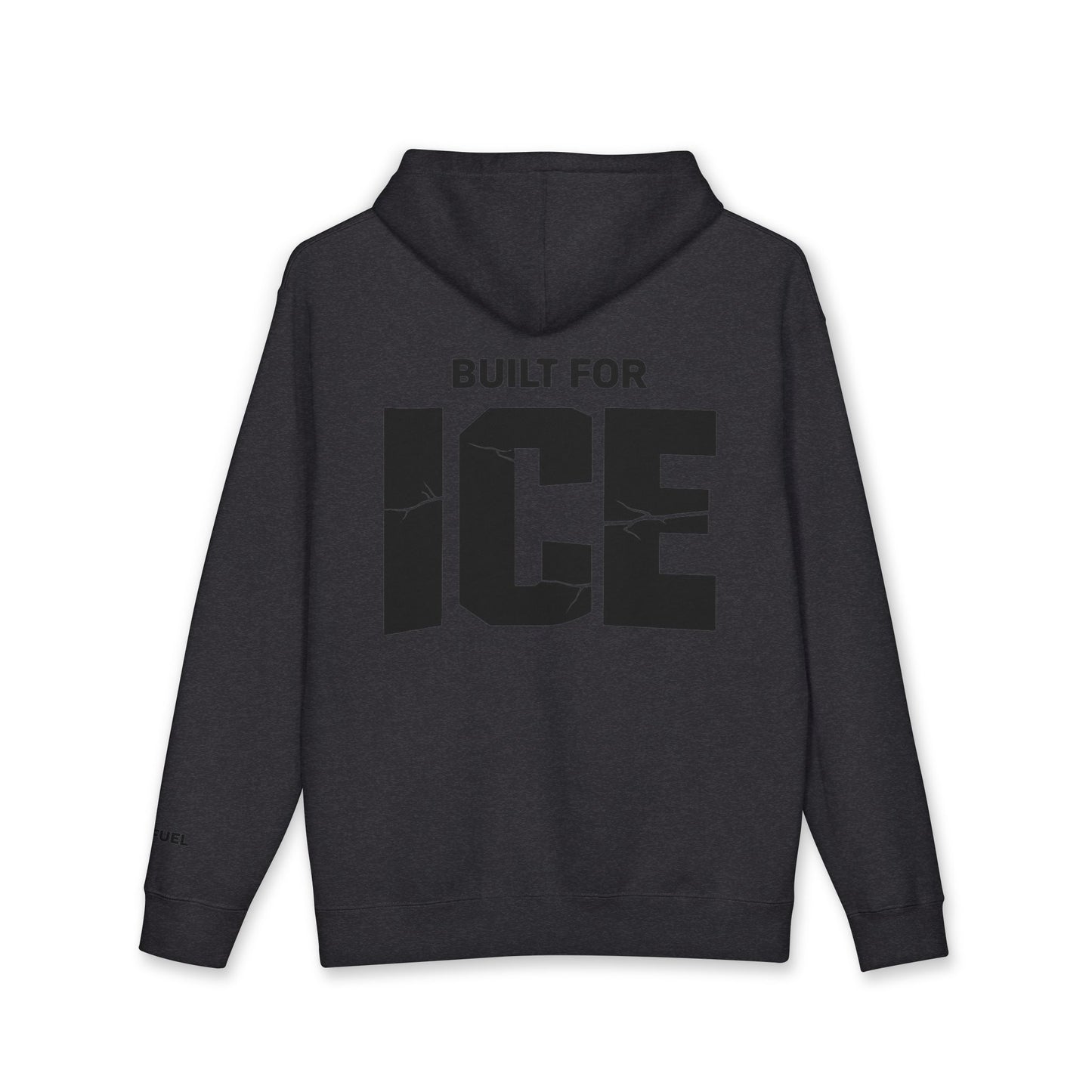 Built for Ice Heavyweight Hoodie- Bold Design