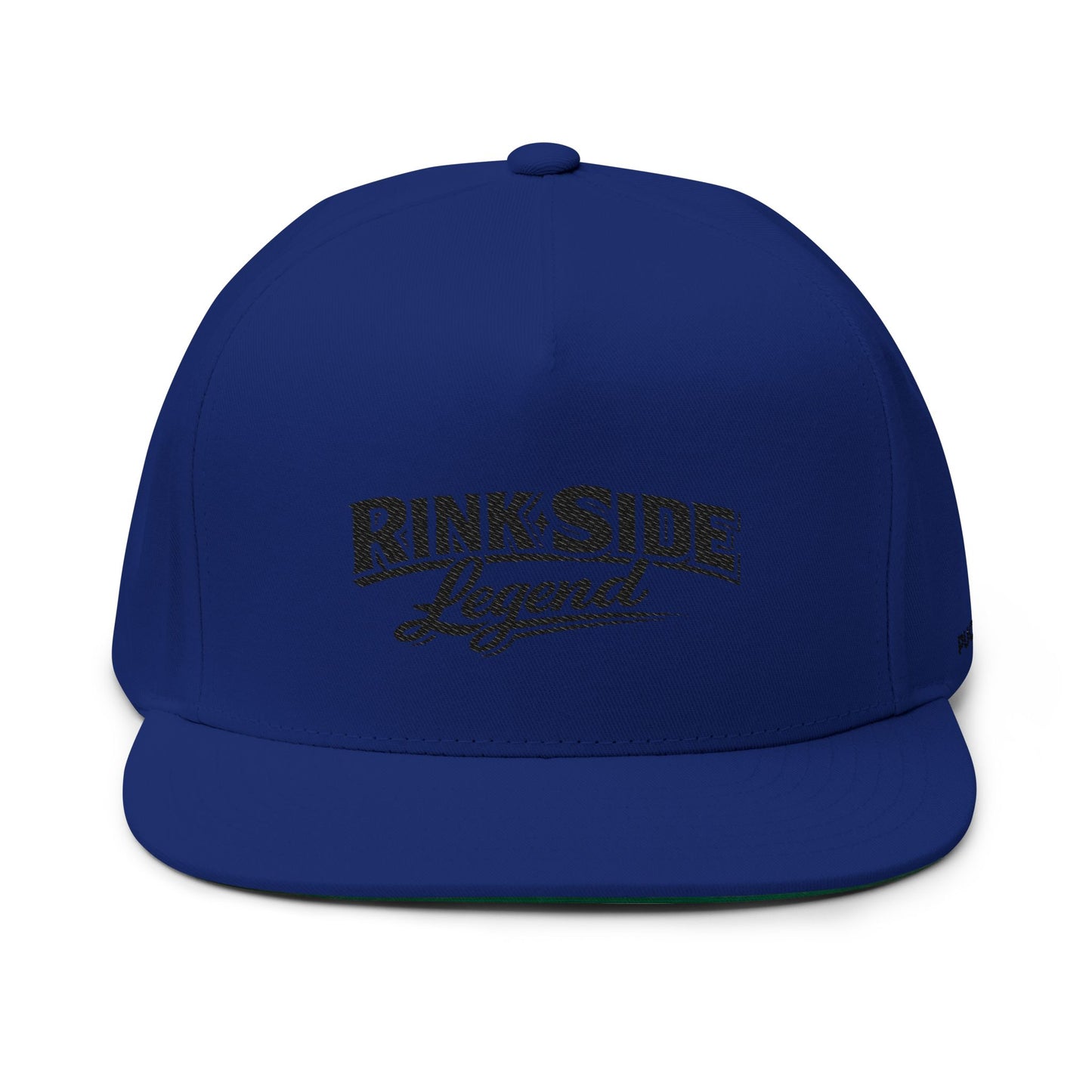 Rinkside Legend Embroidered Flat Bill Cap