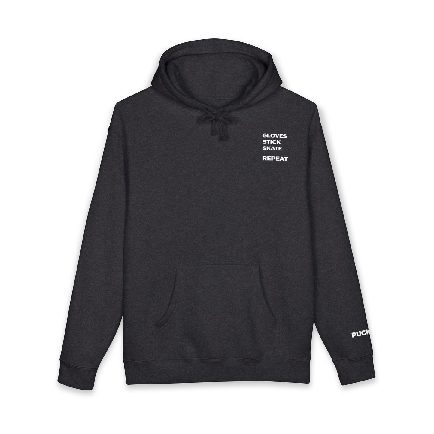Glove Stick Skates Repeat Heavyweight Hoodie- Subtle Design