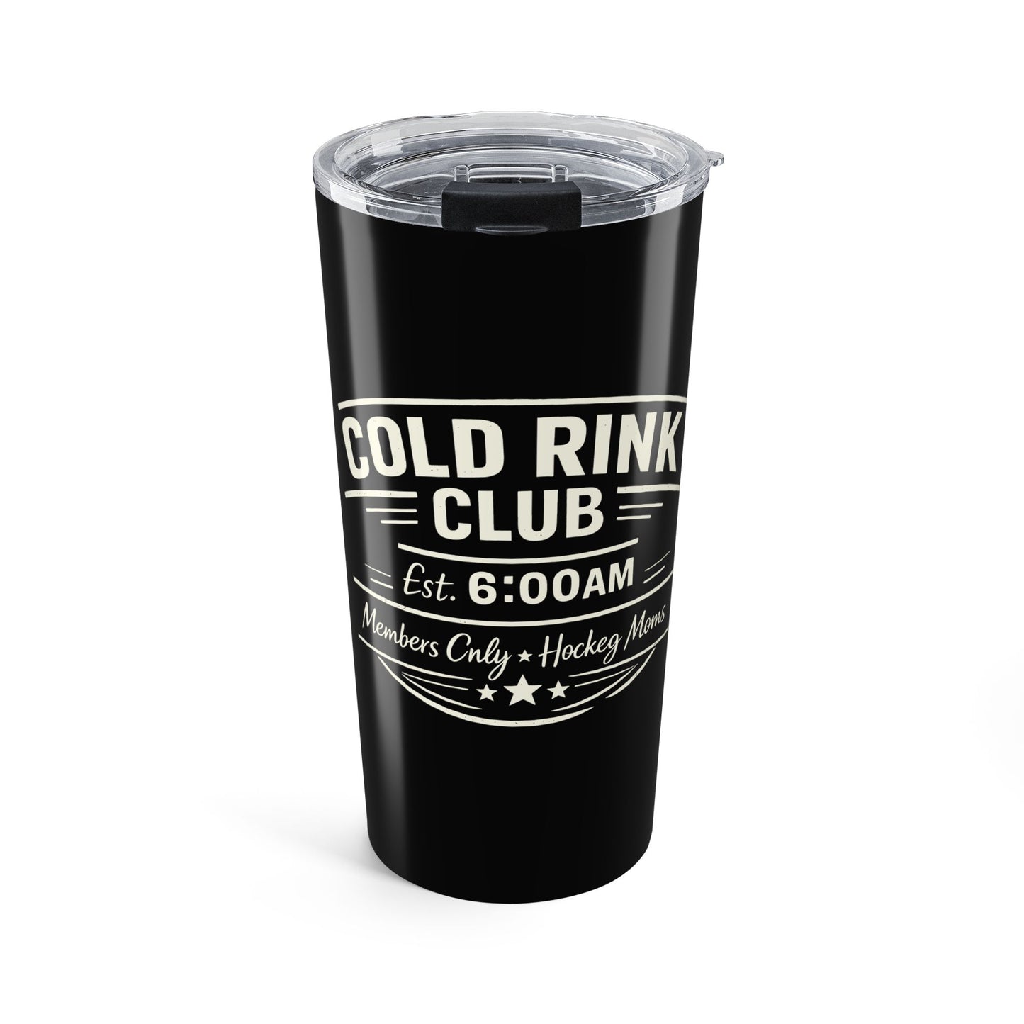 Cold Rink Club 20oz Tumbler – Hockey Mom Coffee Travel Mug