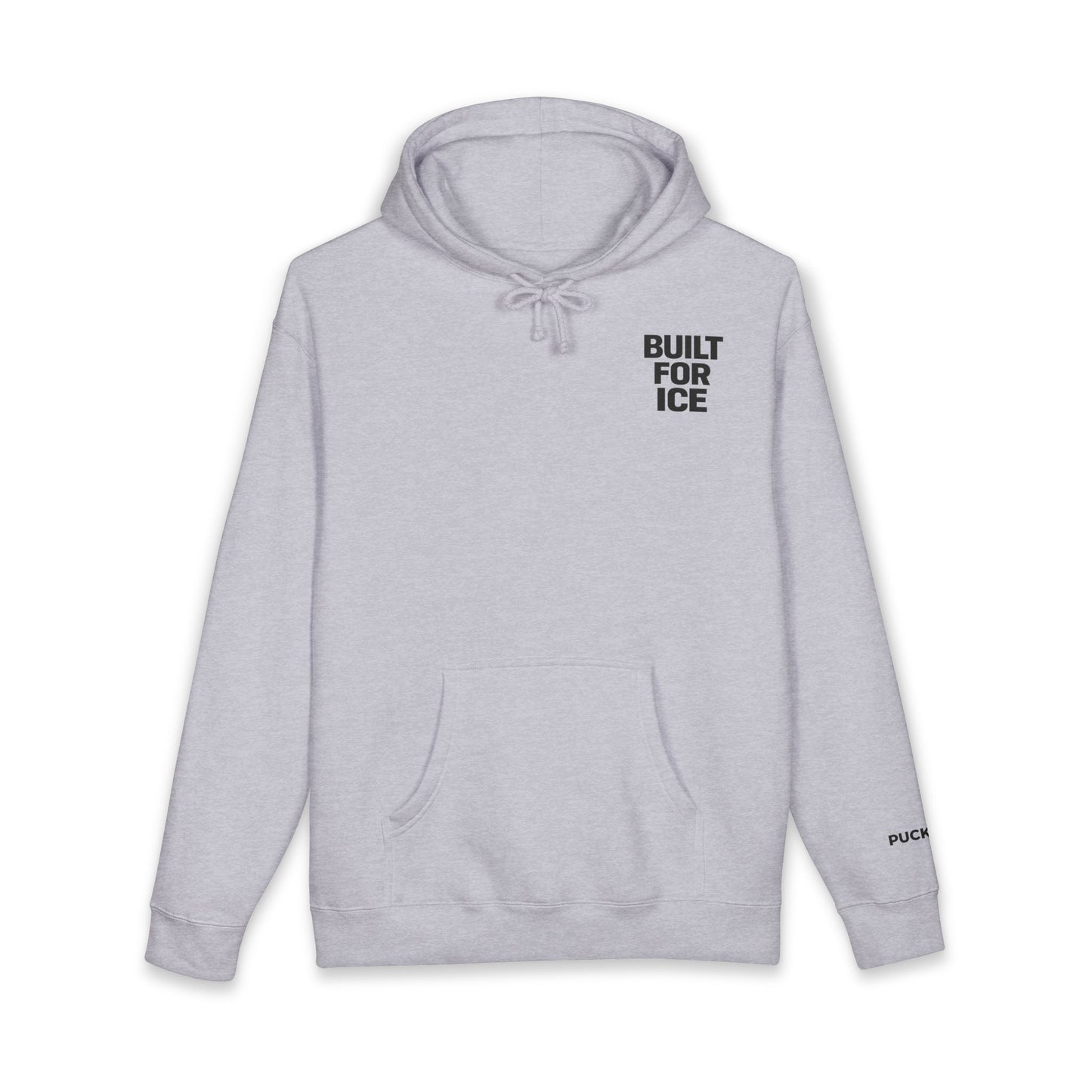 Built for Ice Heavyweight Hoodie- Bold Design
