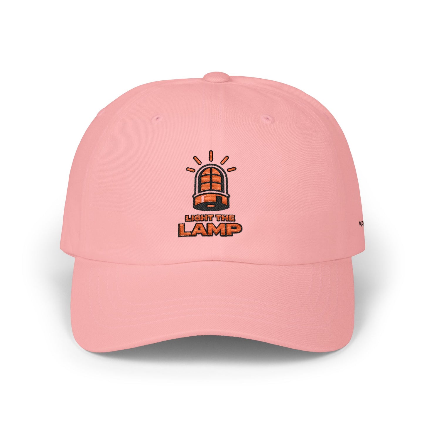 Light the Lamp Dad Cap — Embroidered Vintage Beacon Baseball Hat