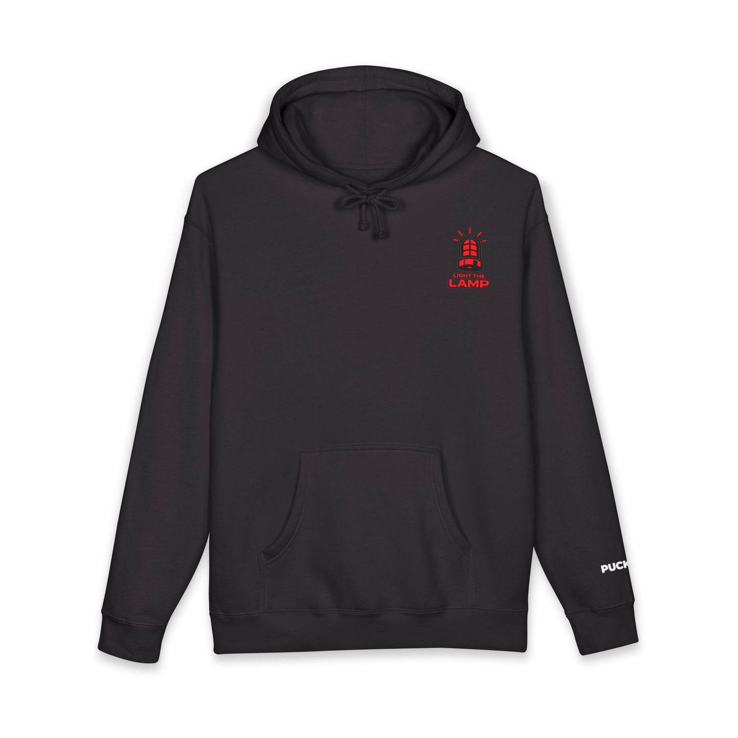 Light the Lamp Heavyweight Hoodie- Bold Design