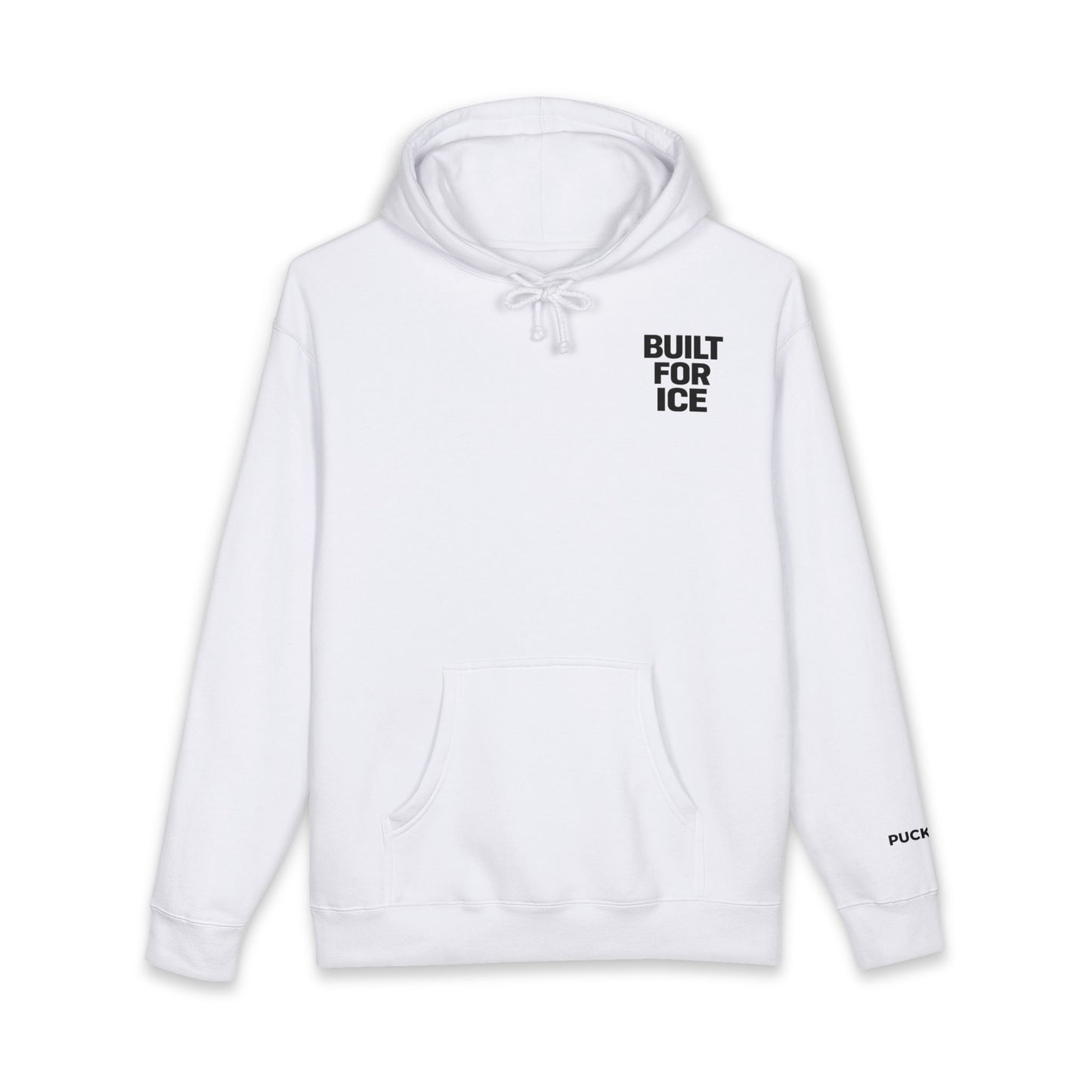 Built for Ice Heavyweight Hoodie- Bold Design