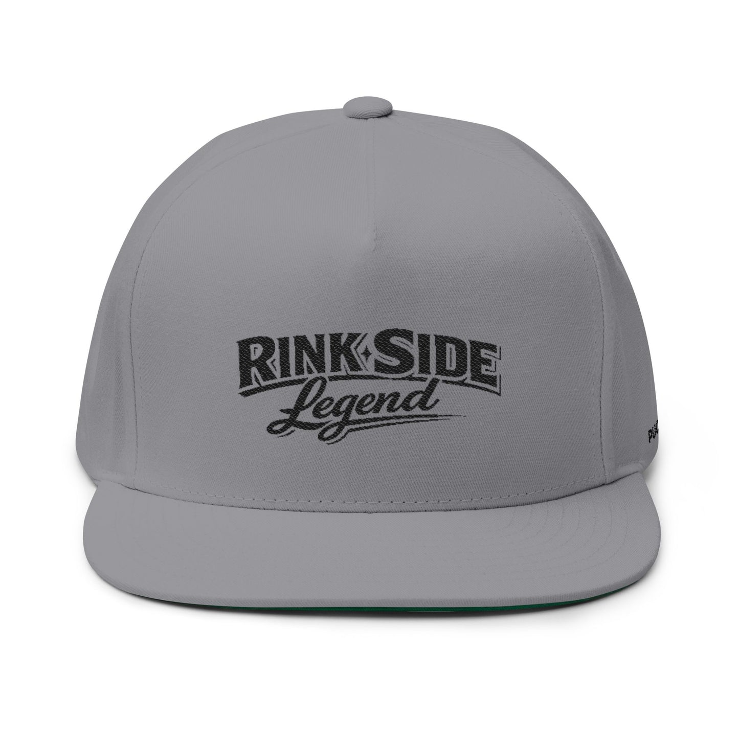 Rinkside Legend Embroidered Flat Bill Cap