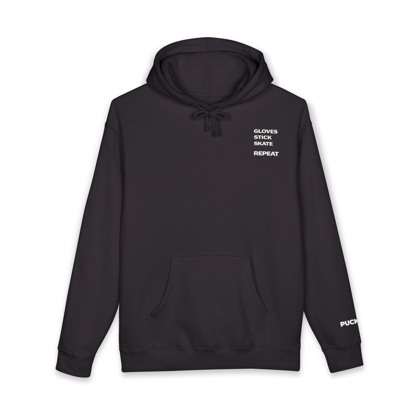 Glove Stick Skates Repeat Heavyweight Hoodie- Subtle Design