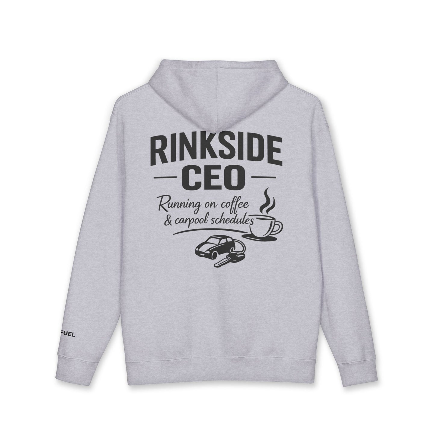 Rink-Side CEO Heavyweight Hoodie- Bold Design