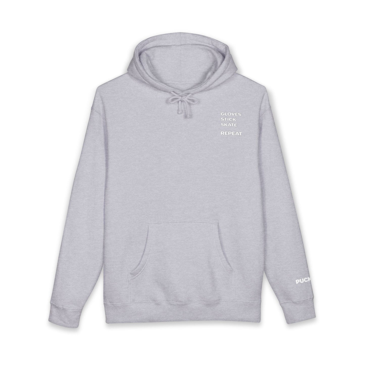 Glove Stick Skates Repeat Heavyweight Hoodie- Subtle Design