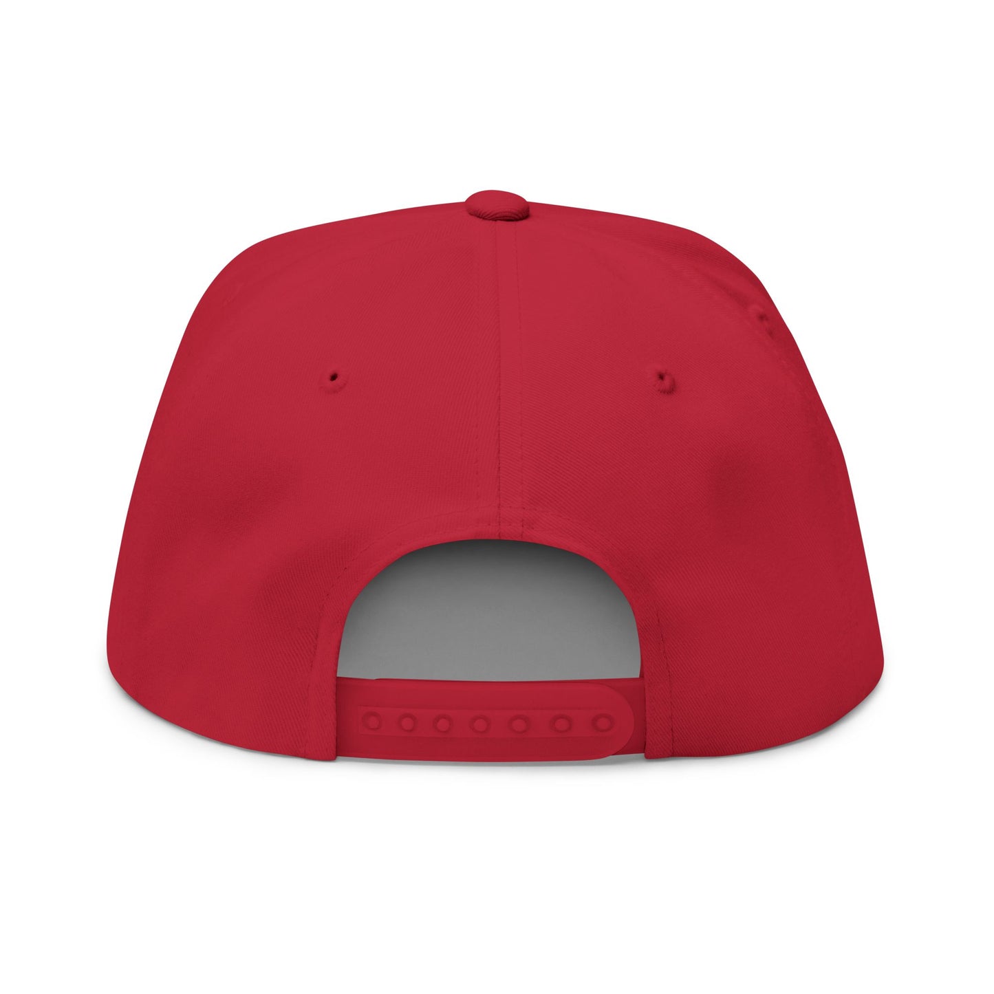Built For Ice Embroidered Flat Bill Cap