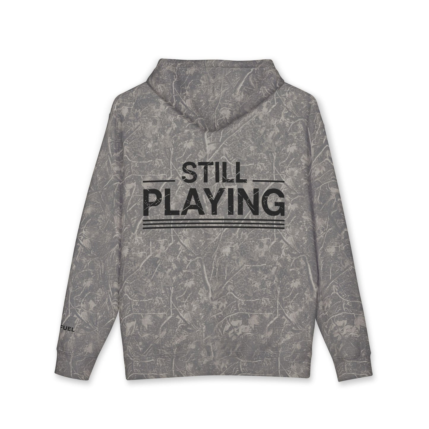 Still Playing Heavyweight Hoodie- Bold Design