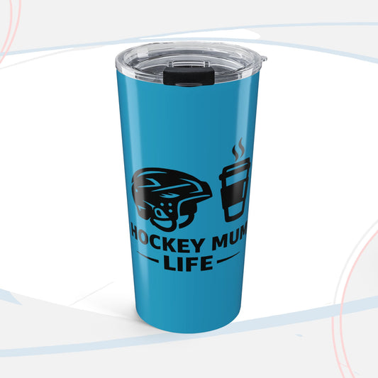 Hockey Mom Life 2 20oz Stainless Tumbler — Grey