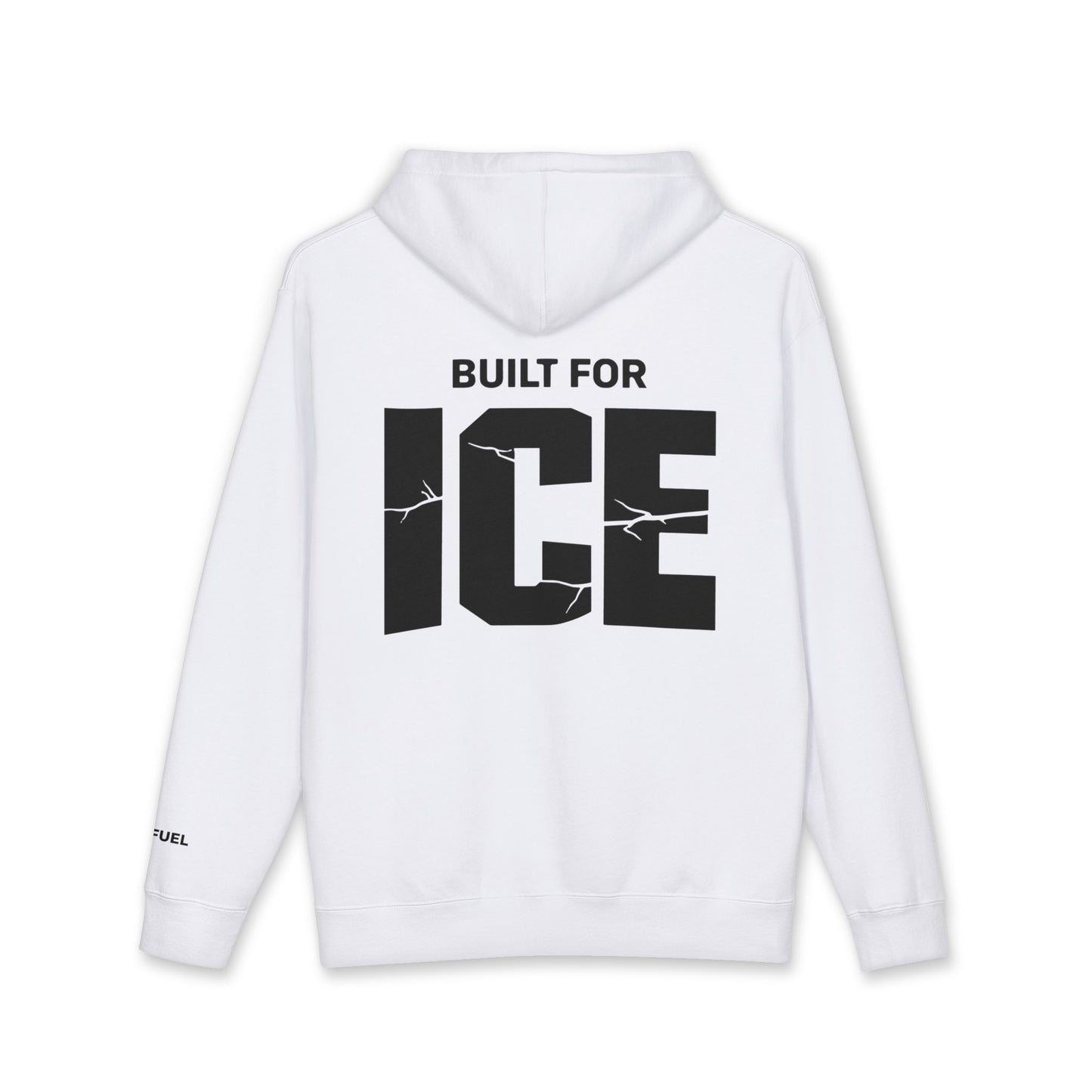 Built for Ice Heavyweight Hoodie- Bold Design