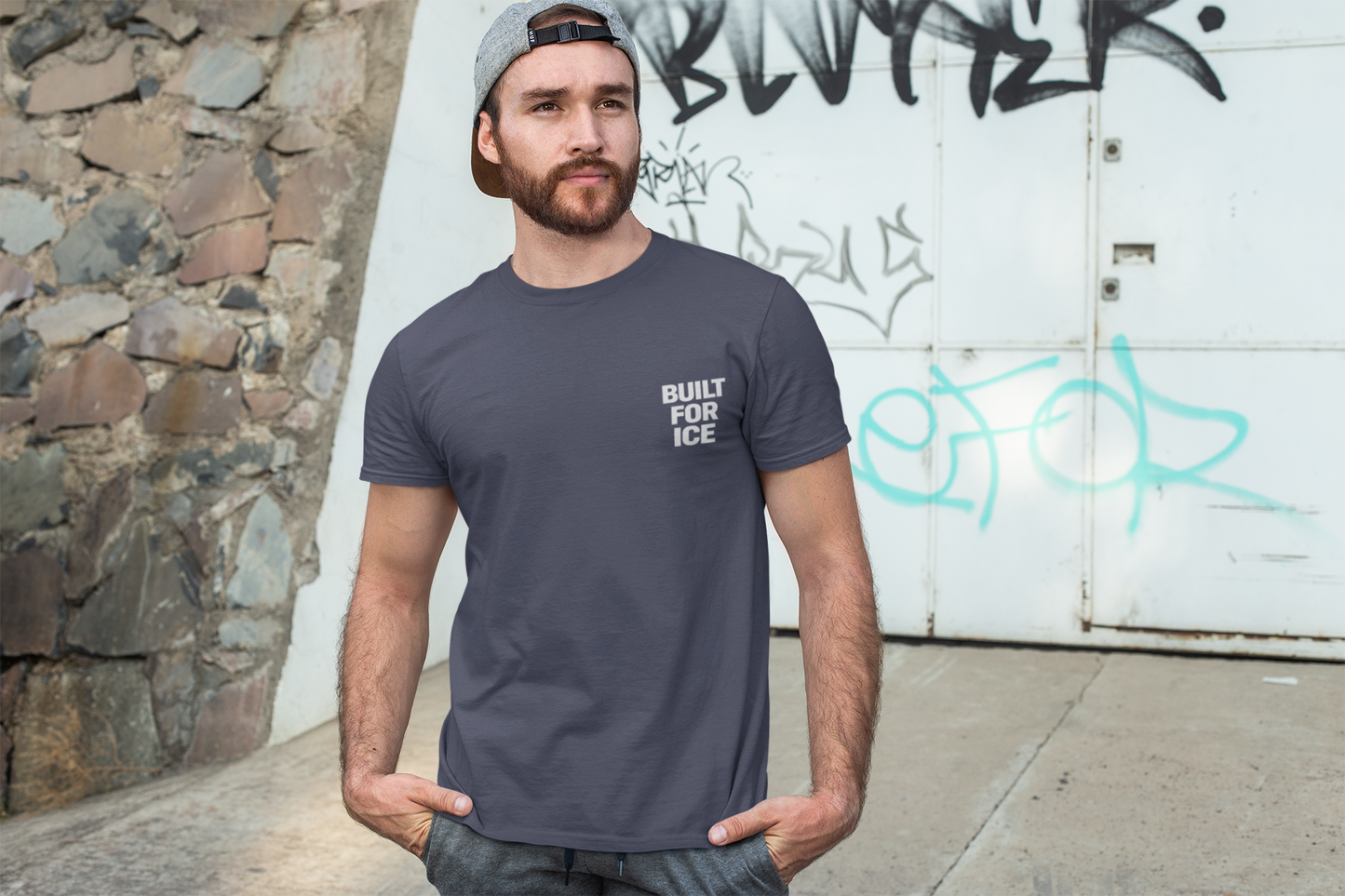 Built for Ice - Subtle Hockey T-Shirt