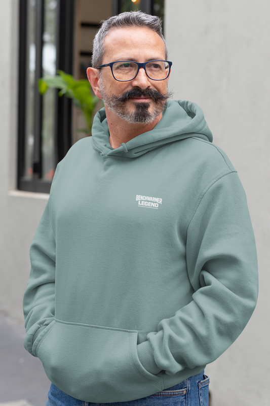 Benchwarmer Legend Heavyweight Hoodie- Subtle Design
