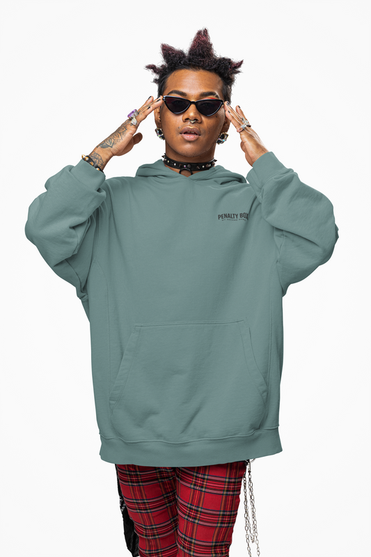 Penalty Box - My 2nd Home: Heavyweight Hoodie- Bold Design