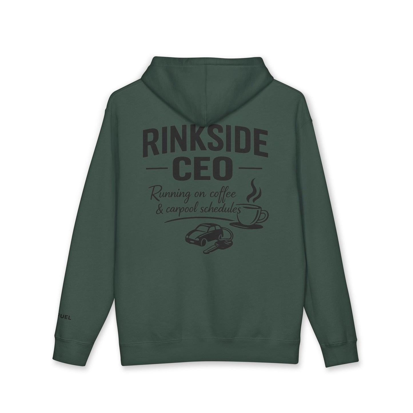 Rink-Side CEO Heavyweight Hoodie- Bold Design