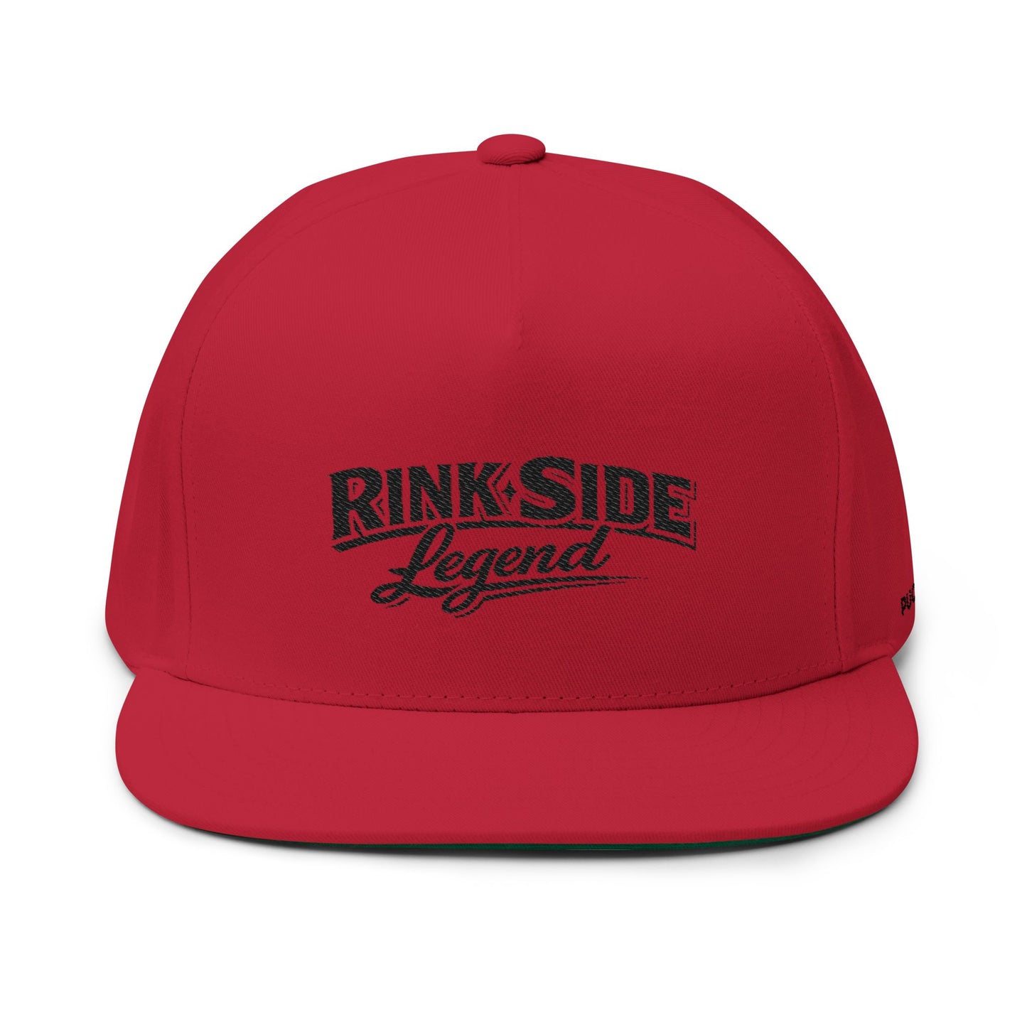 Rinkside Legend Embroidered Flat Bill Cap