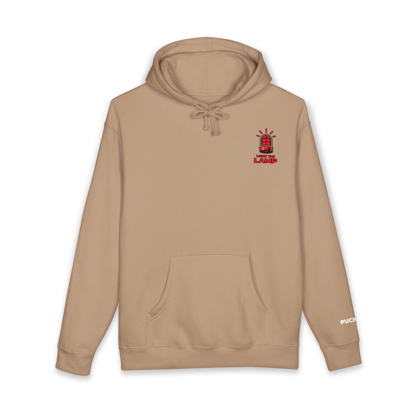 Light the Lamp Heavyweight Hoodie- Bold Design