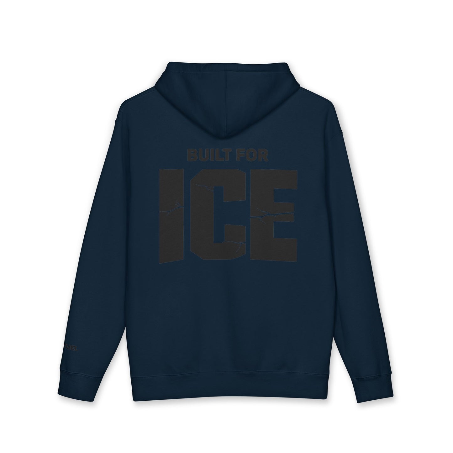 Built for Ice Heavyweight Hoodie- Bold Design