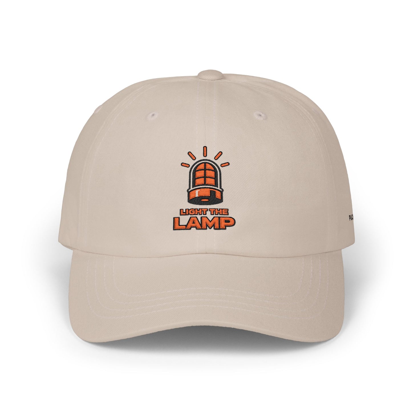 Light the Lamp Dad Cap — Embroidered Vintage Beacon Baseball Hat