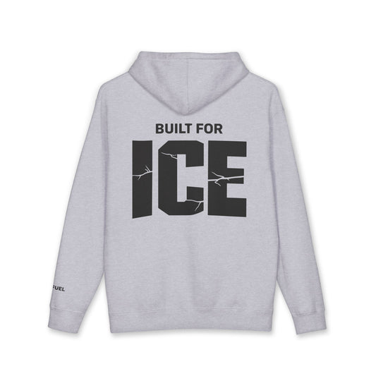 Built for Ice Heavyweight Hoodie- Bold Design