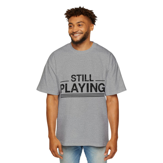 Still Playing Bold Hockey T-Shirt