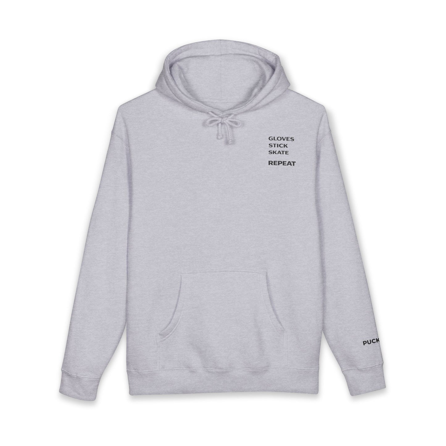Glove Stick Skates Repeat Heavyweight Hoodie- Bold Design