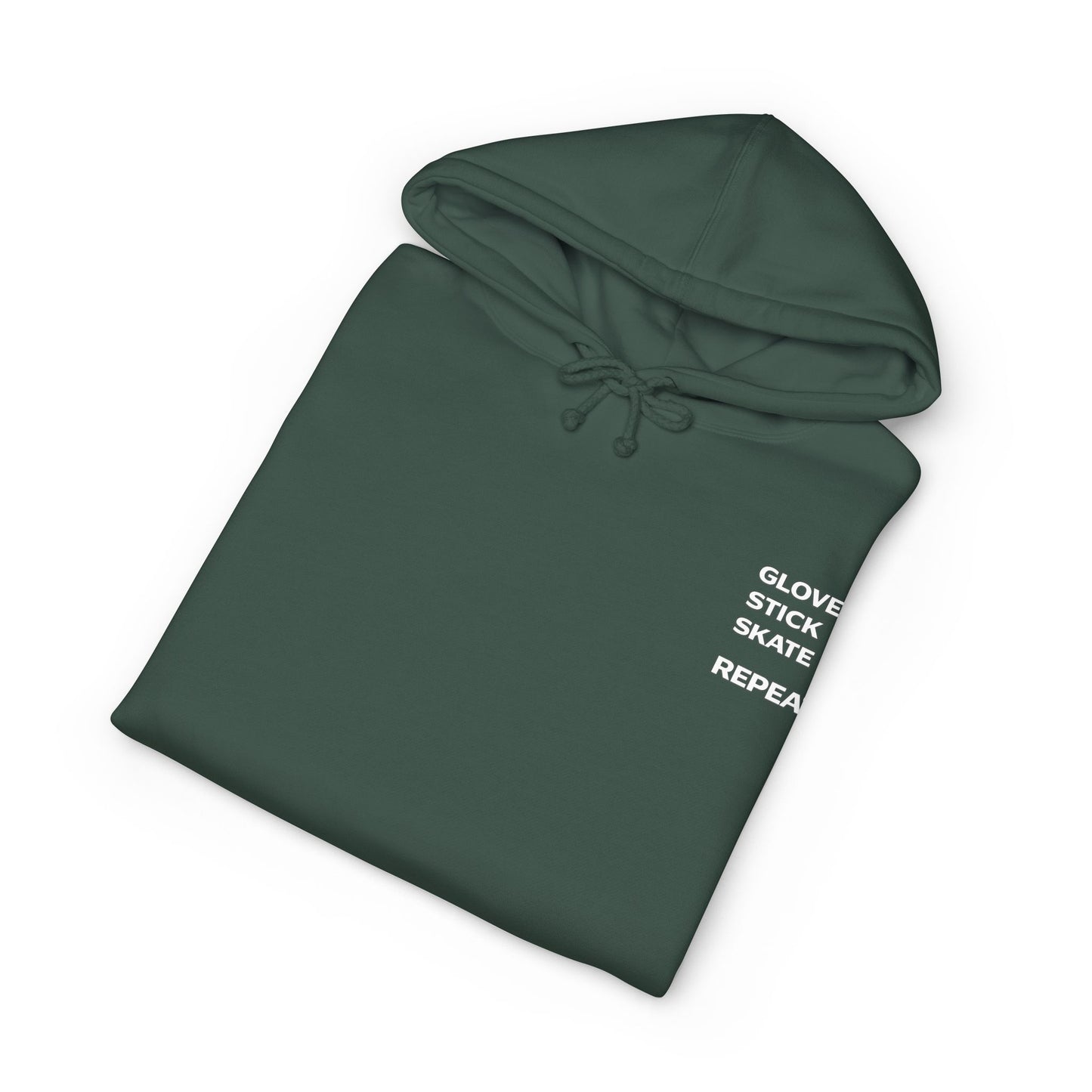 Glove Stick Skates Repeat Heavyweight Hoodie- Subtle Design