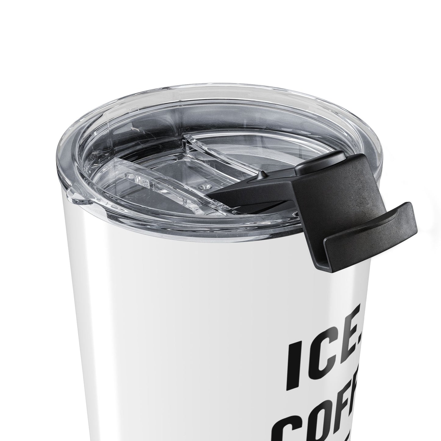 Ice. Coffee. Repeat. 20oz Tumbler — Morning Travel Cup