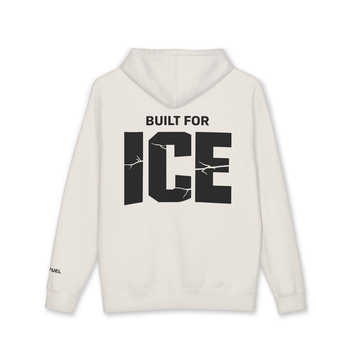 Built for Ice Heavyweight Hoodie- Bold Design
