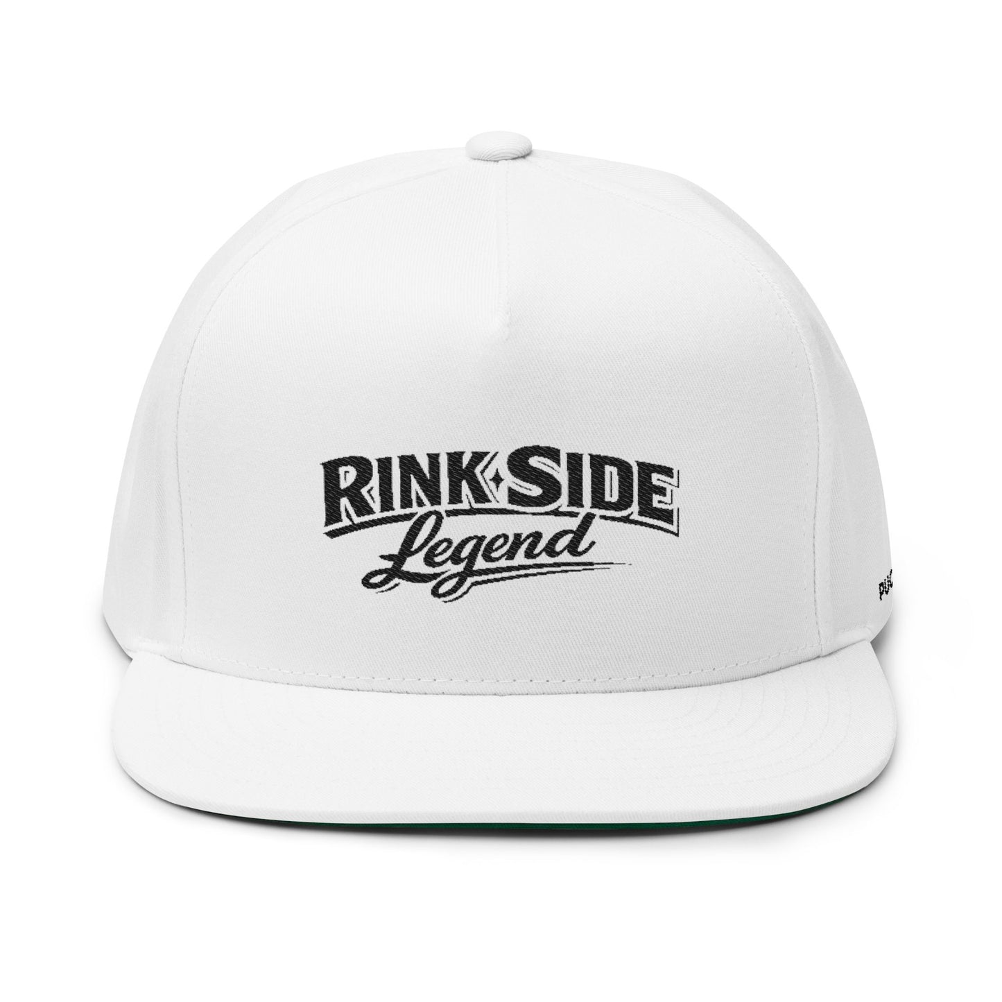 Rinkside Legend Embroidered Flat Bill Cap