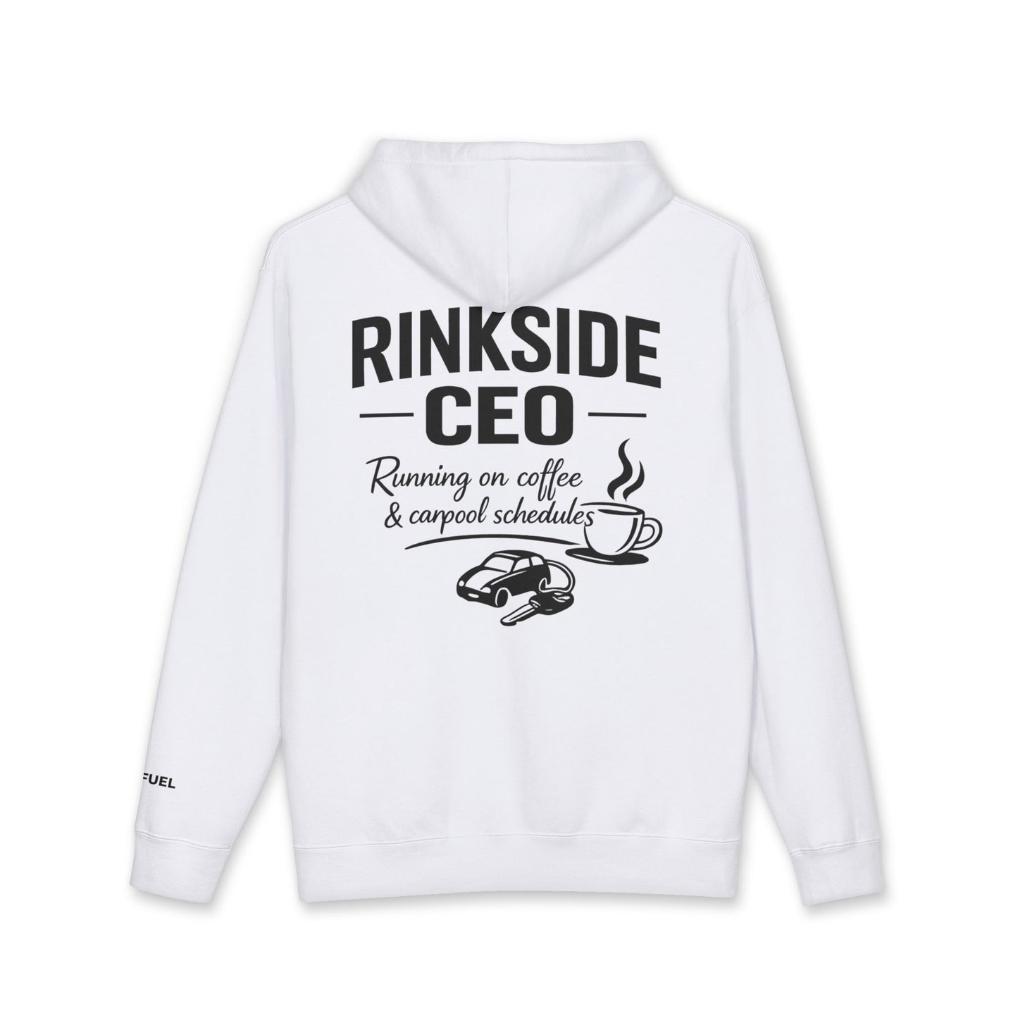 Rink-Side CEO Heavyweight Hoodie- Bold Design