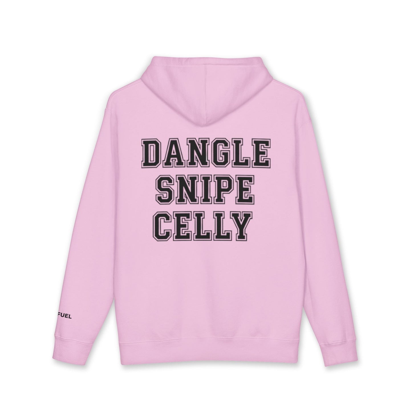 Dangle Snipe Celly Heavyweight Hoodie- Bold Design