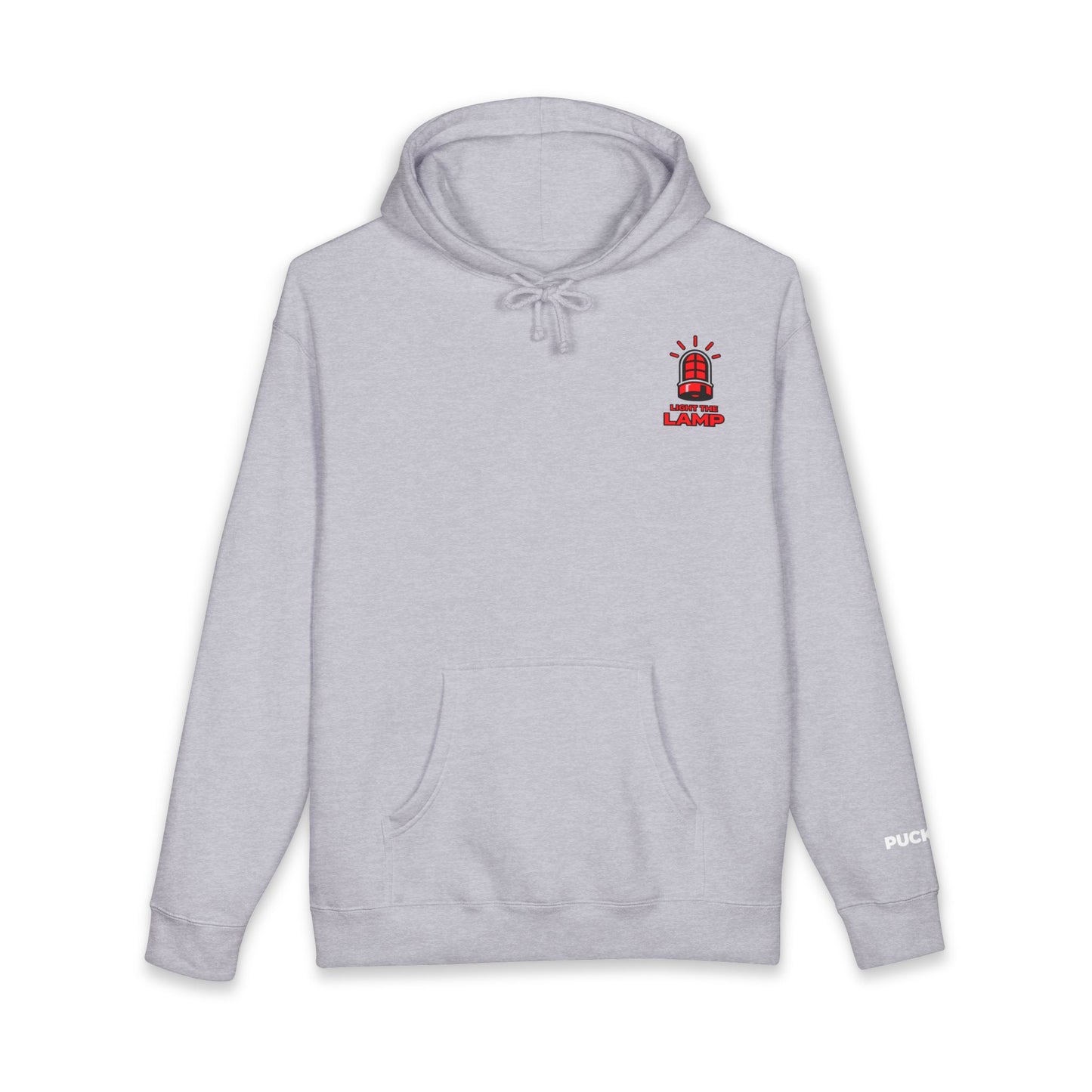Light the Lamp Heavyweight Hoodie- Subtle Design