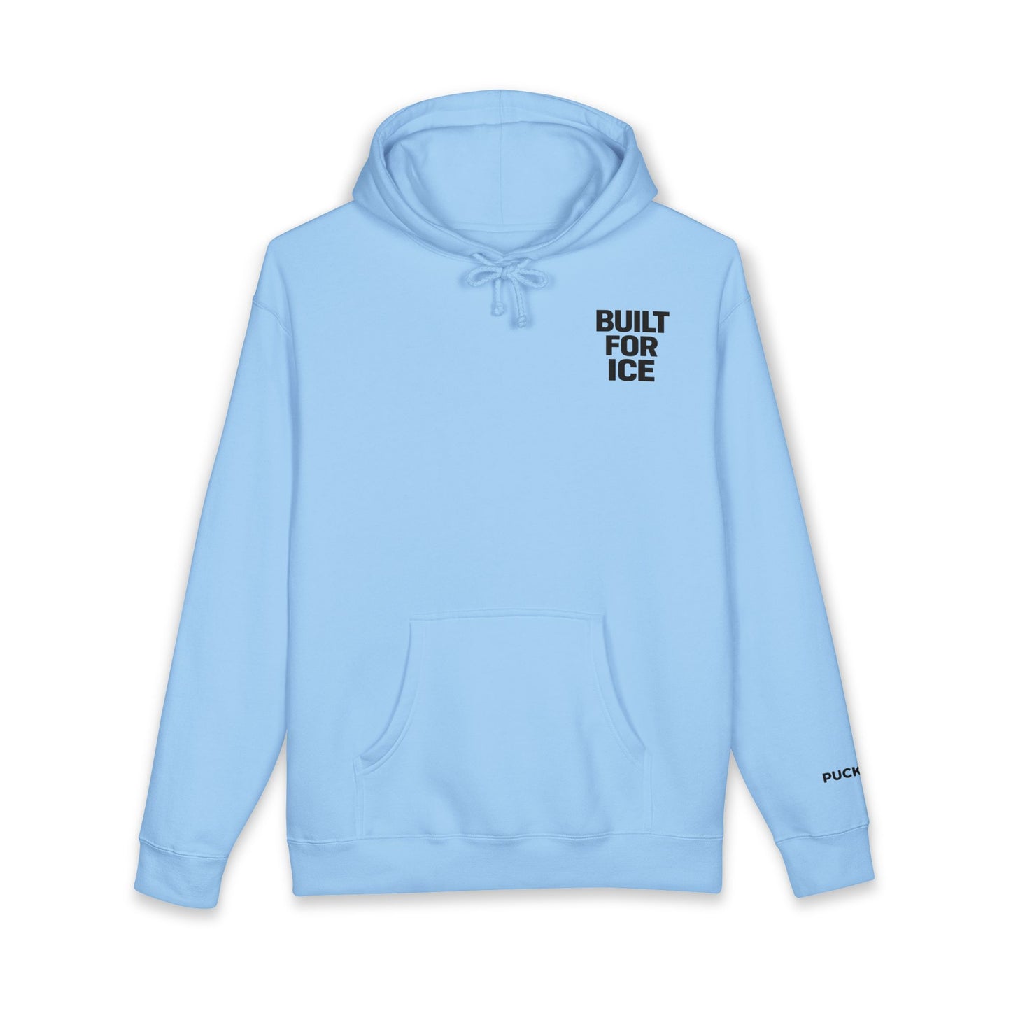 Built for Ice Heavyweight Hoodie- Bold Design