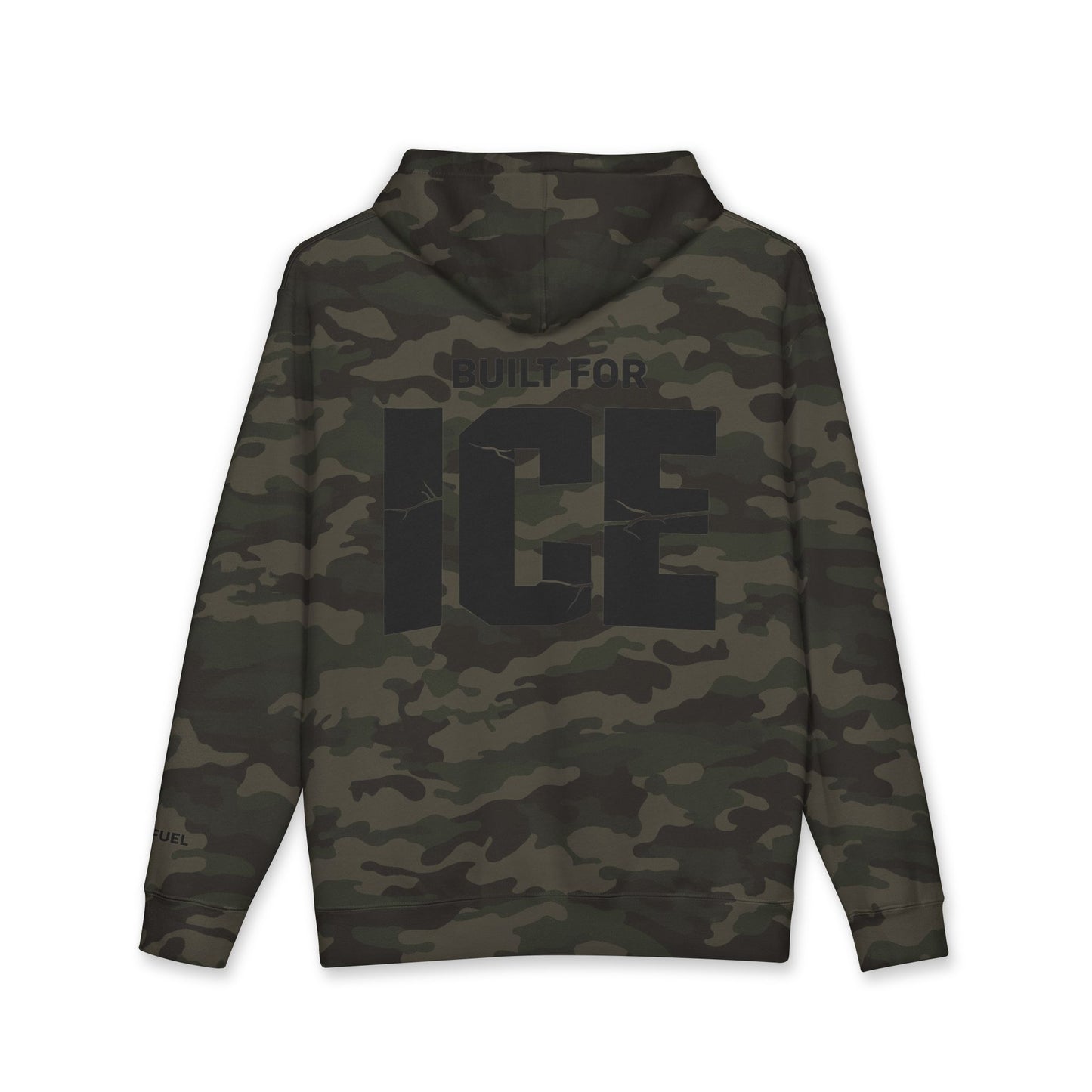 Built for Ice Heavyweight Hoodie- Bold Design