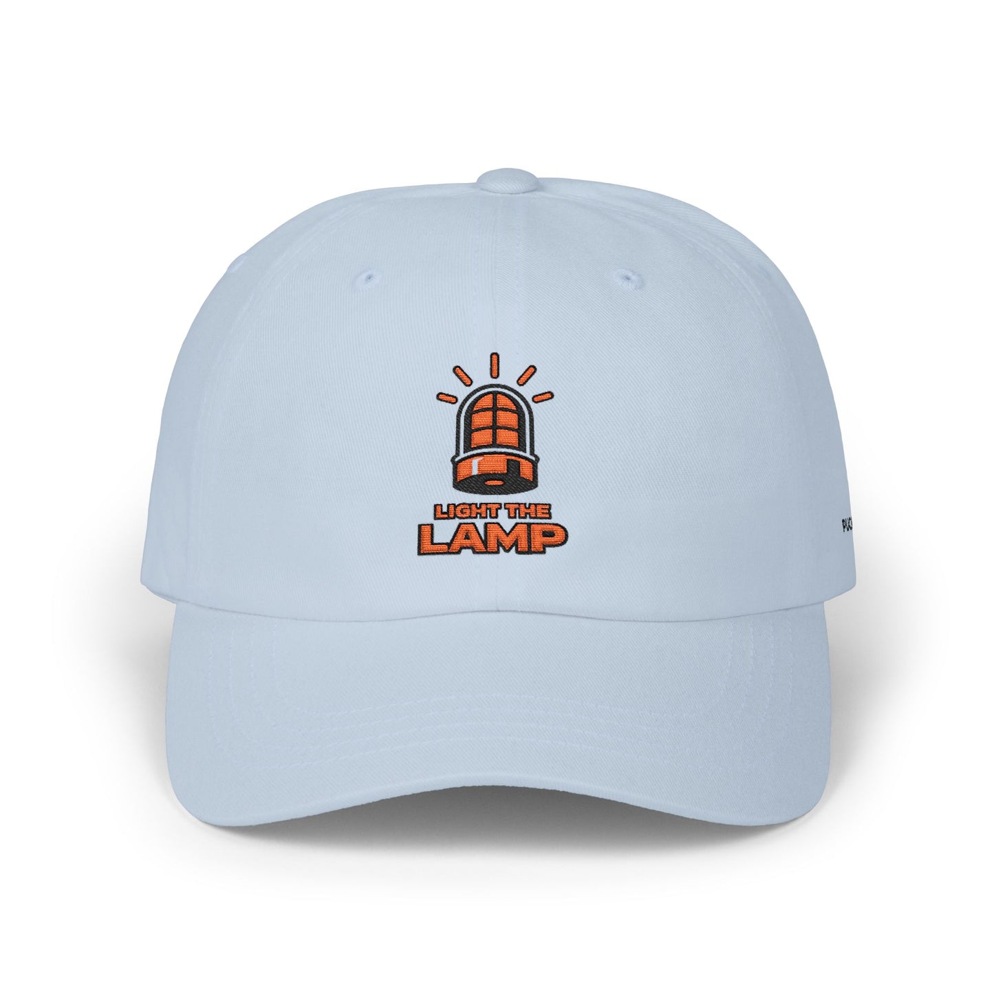 Light the Lamp Dad Cap — Embroidered Vintage Beacon Baseball Hat
